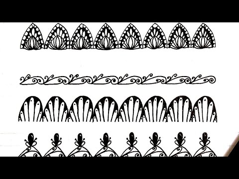 Mandala Patterns/ Step By Step/ How to draw a Mandala (Art Lesson 9)