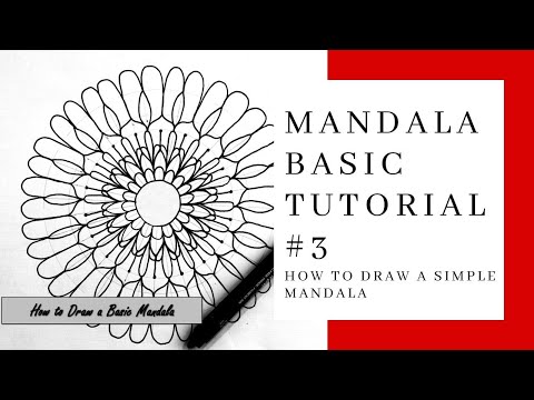 How to draw a Mandala for Beginners
