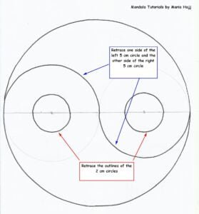 this image shows a yin yang outline