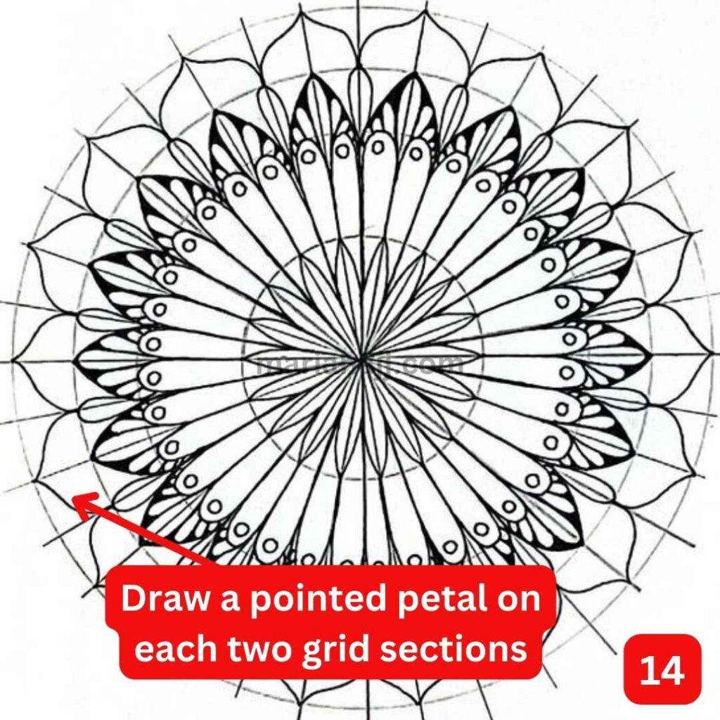 this is the image of a basic mandala design