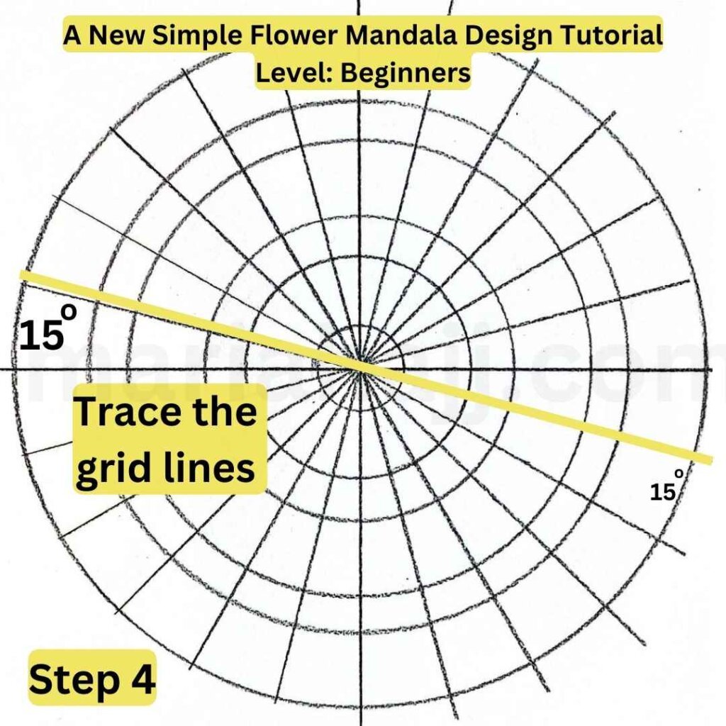 This is the image of a mandala grid