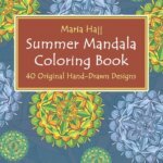 this is the cover of the summer mandala coloring book