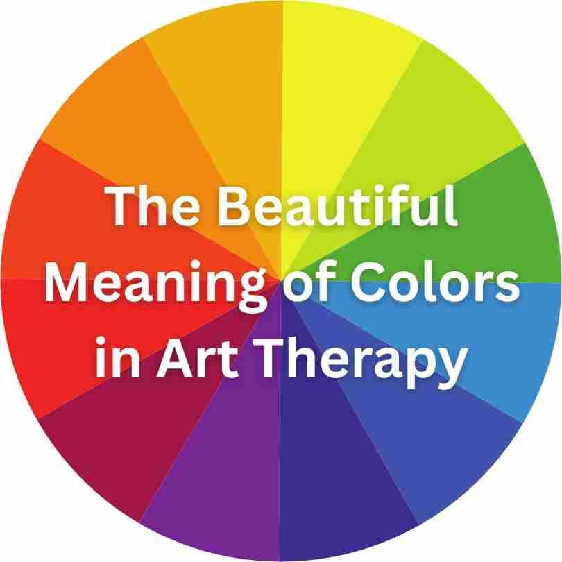 the wheel of colors with the title of the article written in the center